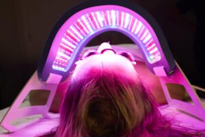 Therapeutic Light Therapy (Celluma) at Bloor West Retreat in Toronto for skin rejuvenation and healing